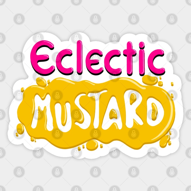 Eclectic Mustard Sticker by joshbaldwin391